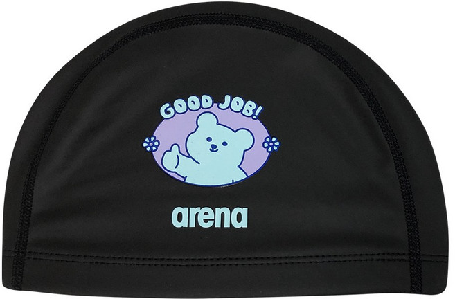 아레나 아동용 젤리베어 굿잡 실리코팅수모 A5AC1AL80, BLACK(A5AC1AL80BLK000), 1개