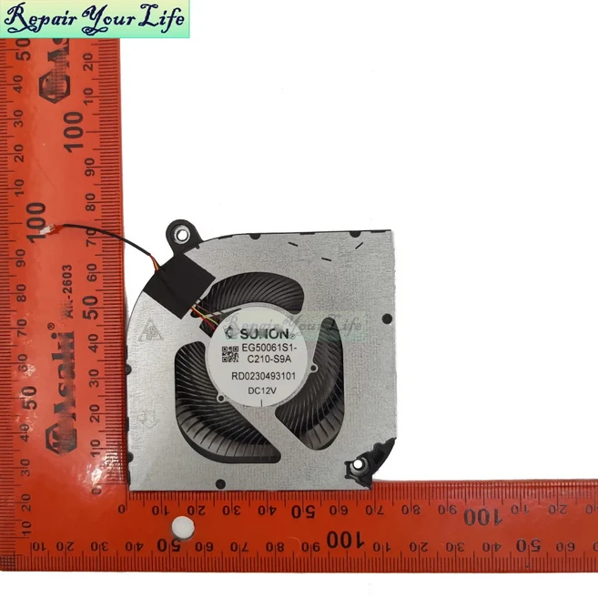 호환 에이서 Predator Helios Neo 16 PH16-72 N23C12 게임용 노트북 쿨러 팬 DC 12V CPU 냉각, 03 CPU fan 0.8cm