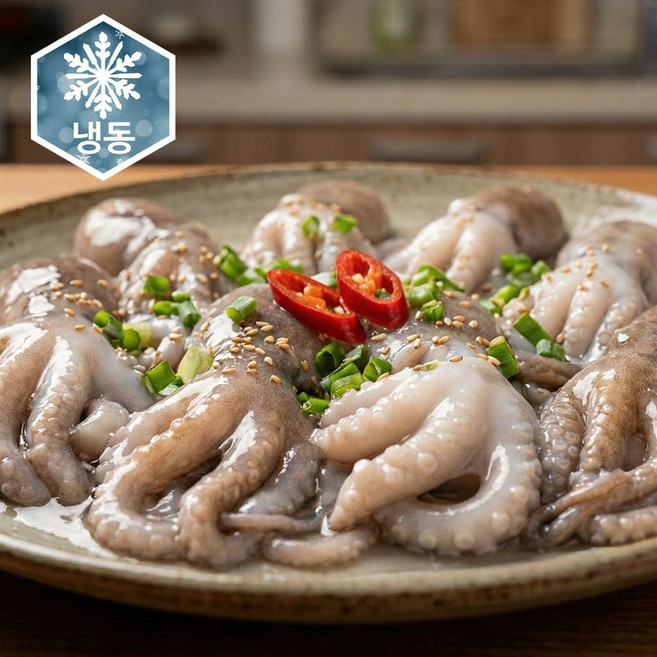 냉동 쭈꾸미 2.16kg (180gX12팩), 1박스