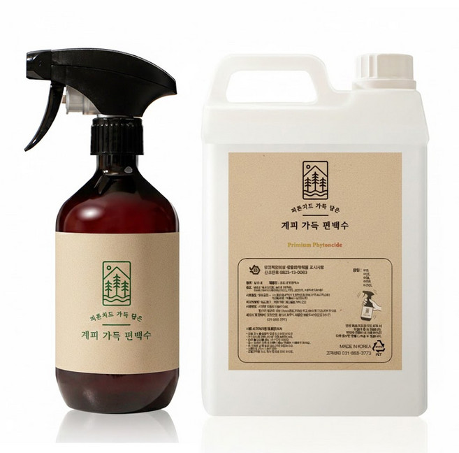 계피가득편백수 계피 시나몬 스프레이 피톤치드 편백수 계피원액, 1개, 2L