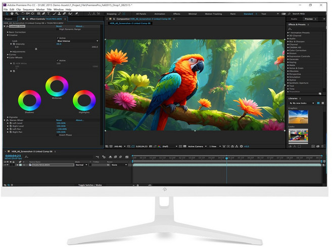 래안텍 BLAZE U3260CE 화이트 4K UHD IPS 베젤리스 32인치 모니터, 80cm, U3260CE [무결점]