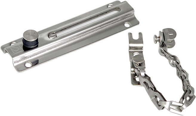 체인 안전고리 현관문 도어 이중 잠금장치 안전걸이, 1개, 체인 안전고리_실버
