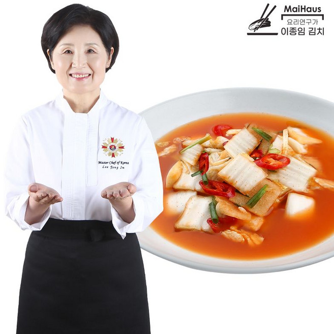 요리연구가 이종임 나박김치, 1개, 2kg