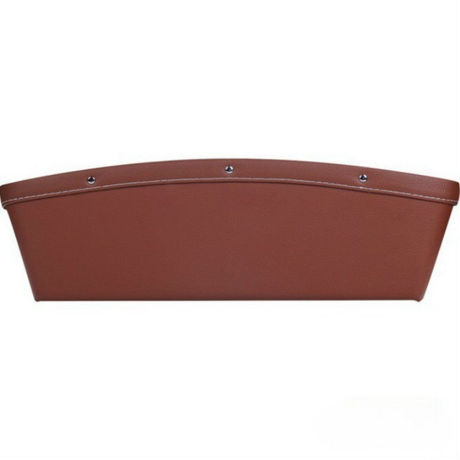 요요기프트 차량용 틈새 수납함, 전차종, 갈색