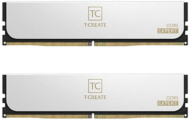 [Team Group] T-CREATE DDR5-6000 CL30 EXPERT 화이트 패키지 서린 (32GB(16Gx2)), 2개