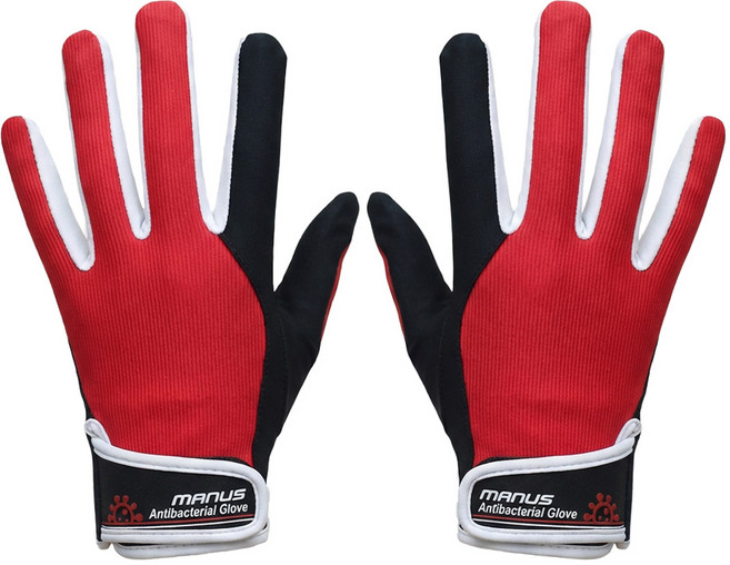 어린이 자전거장갑 주니어 항균 인라인 스케이트 킥보드, 레드, 1개