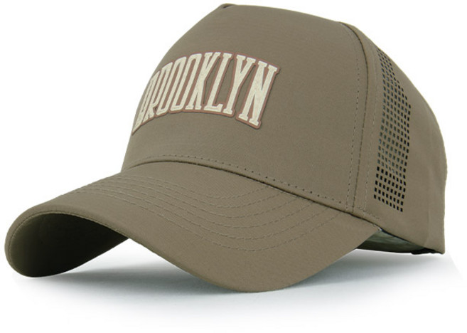 베이직엠 남성 여성 여름 야구모자 메쉬 볼캡 옆면 펀칭메쉬 브룩클린