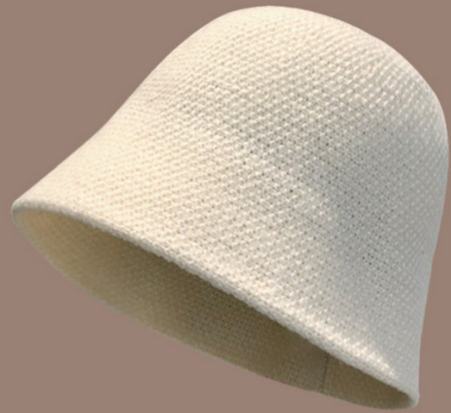 키미블랑 순색 밀크컬러 벙거지모자