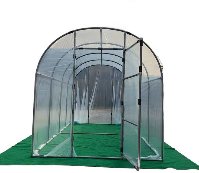 조립식 비닐 하우스 농막 온실 천막 프레임 텃밭 창고, 폭2m 길이3m 높이2m