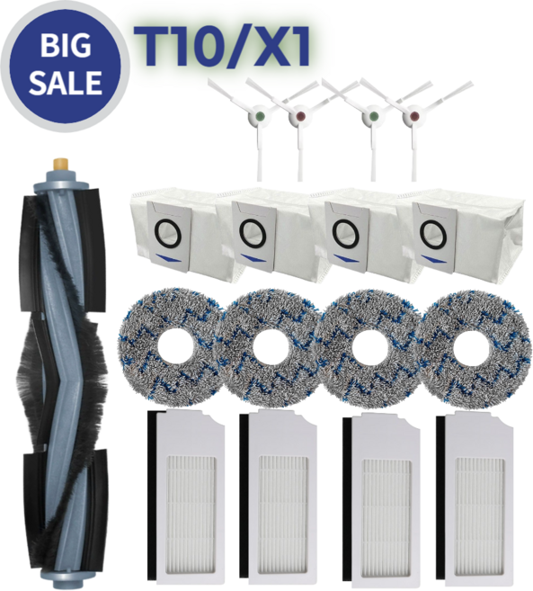 비브랜드 호환 에코백스 t10 옴니 x1 옴니 x1터보 t10 터보 소모품, 1개