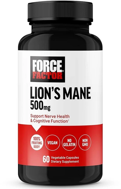 포스팩터 라이언스 메인 500mg 캡슐 60정, 1개 - 쿠팡