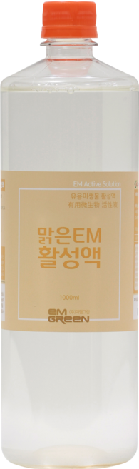 이엠그린 맑은EM활성액, 1000ml, 1개