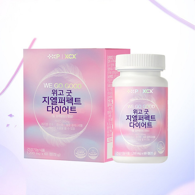위고굿 먹는 GLP-1 단쇄지방산 난소화성말토덱스트린 식이섬유, 1개, 60정