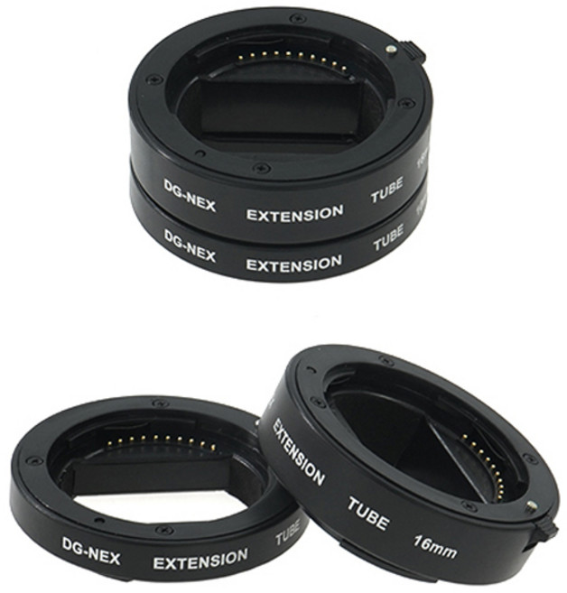 라이트닝 DG-NEX 소니 E마운트 AF 접사링 10/16mm세트, 1개