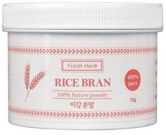 국산 미강가루 70g 곡물 마스크팩 2세트 천연