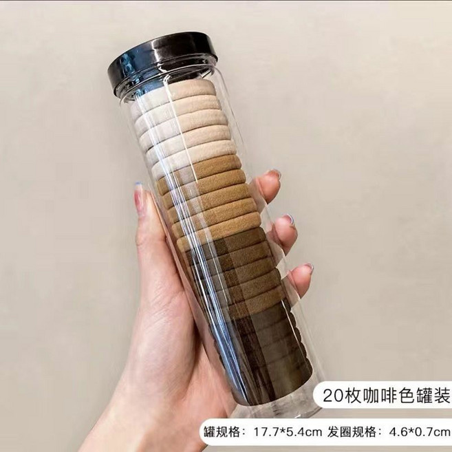 髮圈 頭繩 高馬尾頭繩 毛巾圈 皮筋 簡約韓係髮繩 髮飾 彈力髮圈 罐裝髮圈 綁頭髮 百搭髮圈 橡皮筋
