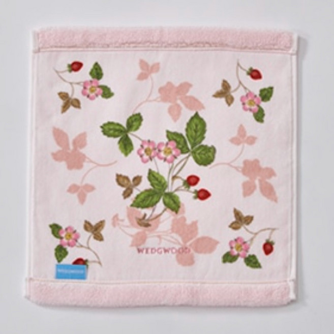 WEDGWOOD 日本製 正版日貨 野草莓圖案手帕 日常必備
