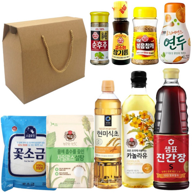 WeShop 자취생 조미료 양념 집들이 선물 세트, 100g, 1개