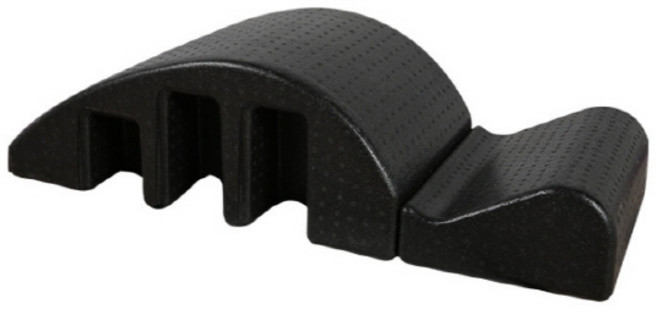 굿즈콕 필라테스 스파인코렉터 아크로 바렐기구 홈트, A.블랙, 1개