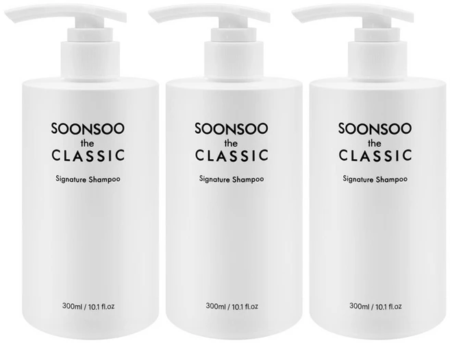 순수 더 클래식 시그니처 샴푸 300mlX3개, 3개, 300ml - 쿠팡