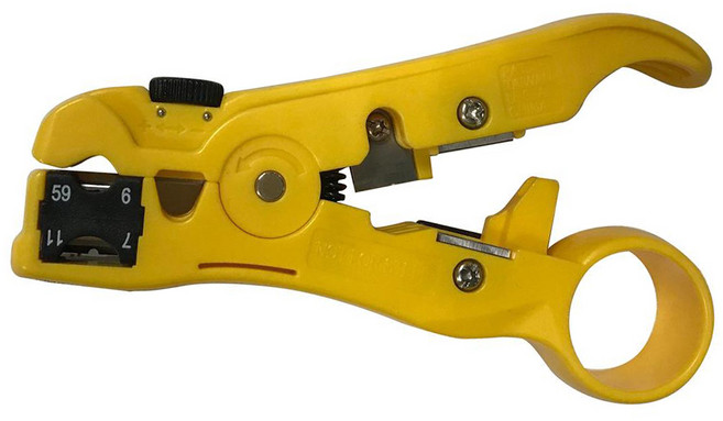 세신버팔로 유니버셜스트리퍼 와이어 다심 동축 케이블 회전 스트리핑 절단, 1개