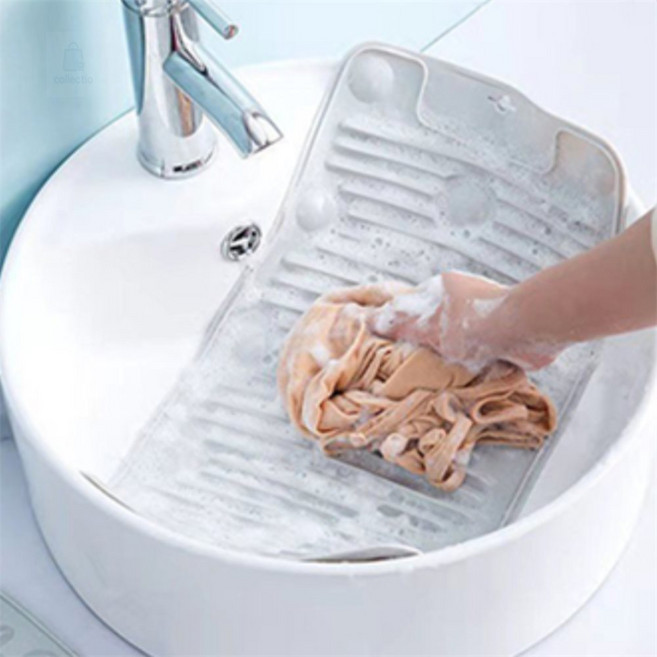 콜렉티오 실리콘 흡착 빨래판 흡착빨래판대형, 핑크