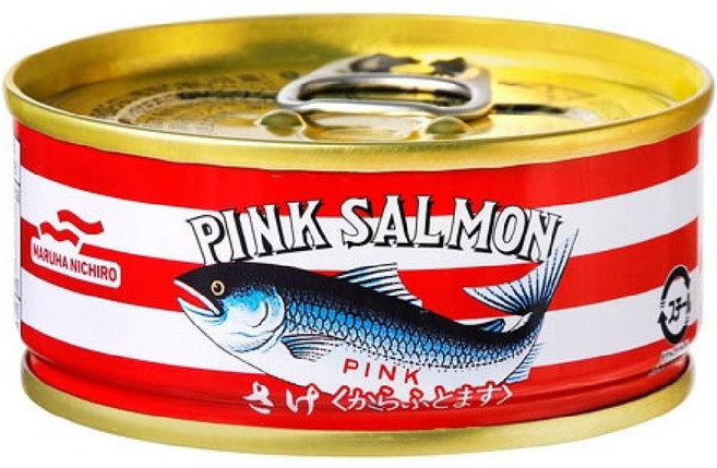 마루하니치로 연어 삶은 통조림, 90g, 1개