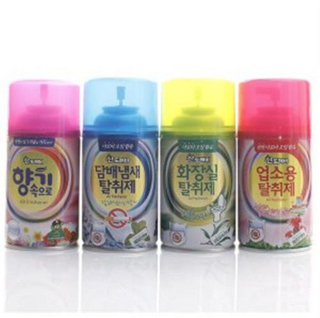 산도깨비 향캔 X 3개 27가지 다양한 리필향캔 방향캔 방향제, 포도