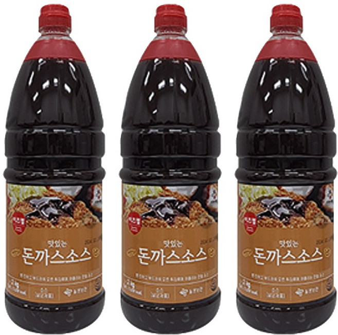 CJ 이츠웰 돈까스소스, 3개