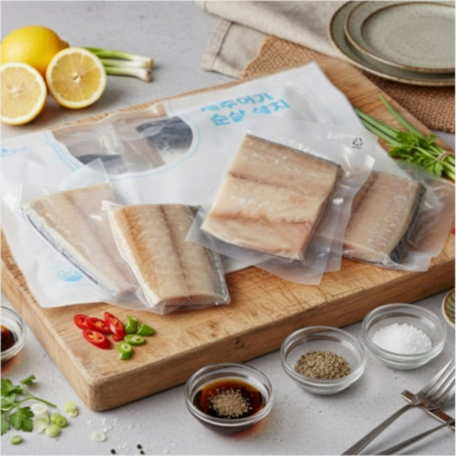 제주바다 제주 순살 삼치 1팩/2팩(팩당 500g 이상), 1박스, 1팩(팩당 500g 4~5쪽) 총 500g