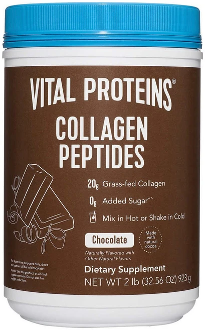 바이탈 프로틴 콜라겐 펩타이드 923g 초콜릿 맛 Vital Proteins Collagen Peptides 923g Chocolate, 1개 - 쿠팡
