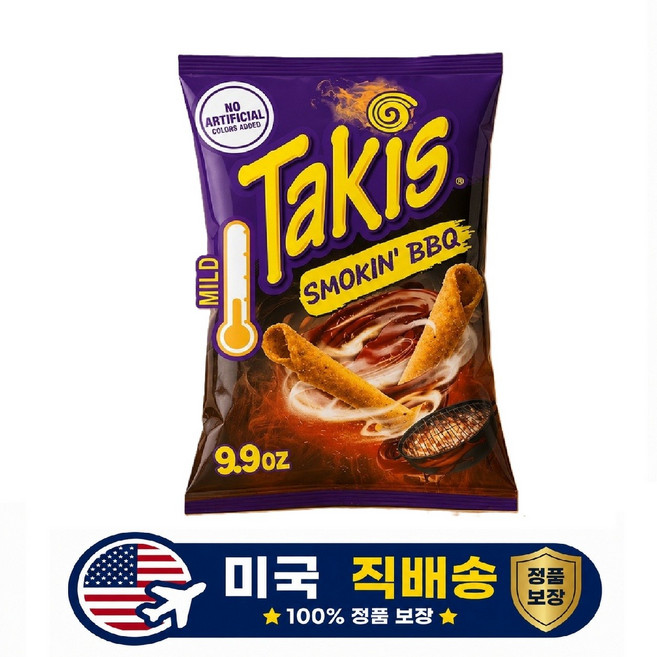 타키스 또띠아 나쵸칩 스모킨 BBQ, 1개, 280.7g