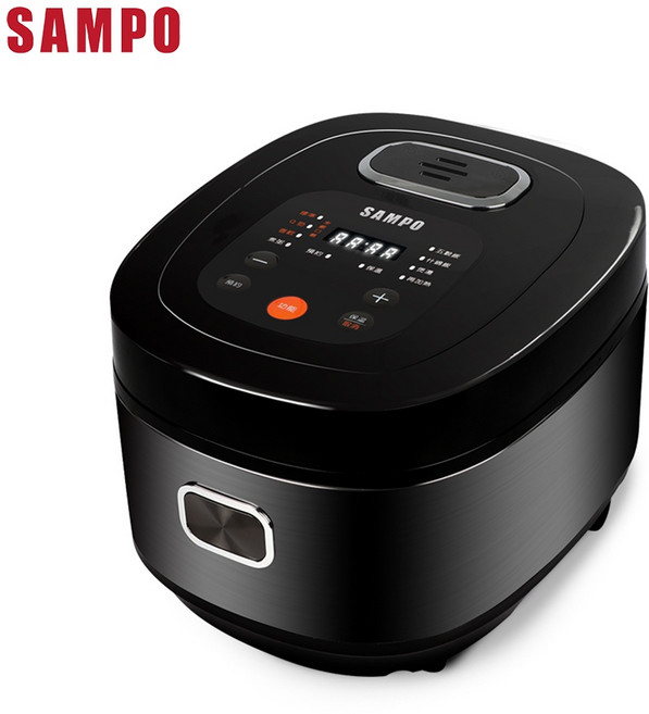 SAMPO 聲寶 KS-KG10Q 六人份球釜微電腦電子鍋 小家庭適用, Black