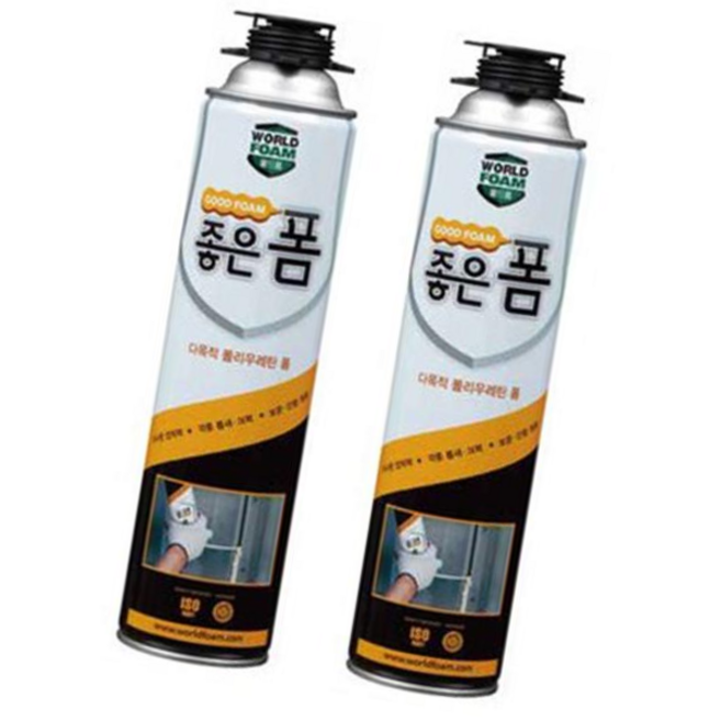 월드폼 다목적 폴리 우레탄폼 스프레이 건용, 본상품
