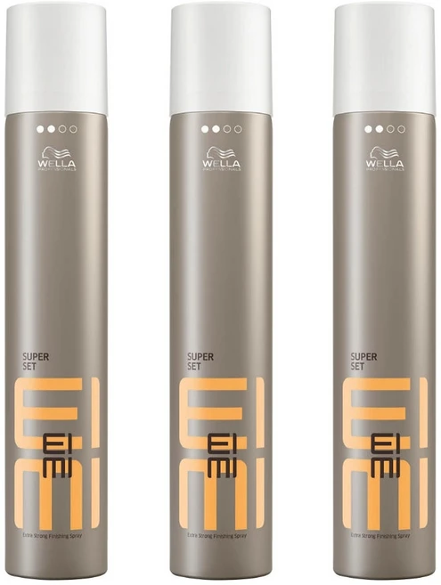 웰라 아이미 슈퍼 셋 초강력 스프레이, 500ml, 3개 - 쿠팡