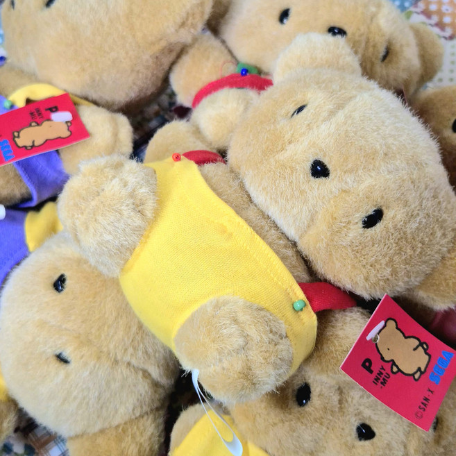 일본 고전 산엑스 피니무 헤이세이 빈티지 인형, 초록티셔츠, 1개