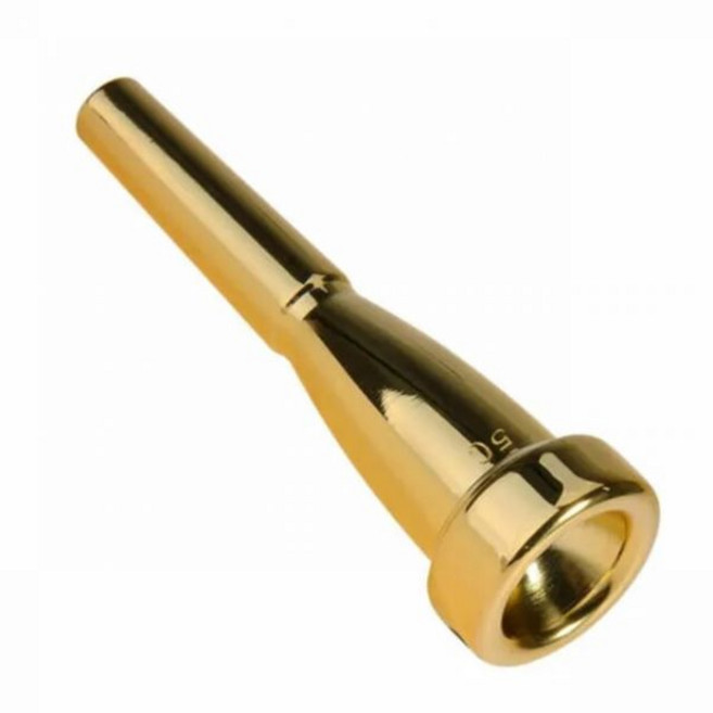 전문 마우스피스 바흐 초보자용 손가락 연습기 황동 악기 3C 5C 7C 액세서리, 금 5C, 규격 없음, 1개