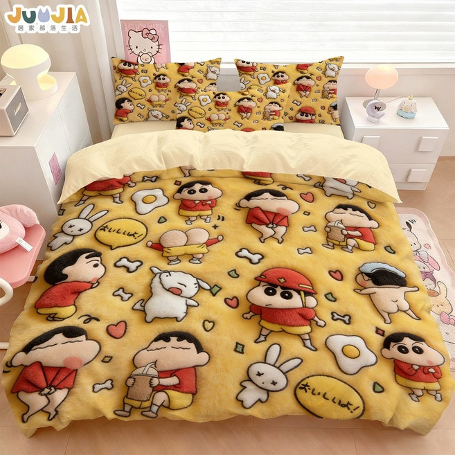 크레용신짱 3D 사계절 침구세트 이불커버