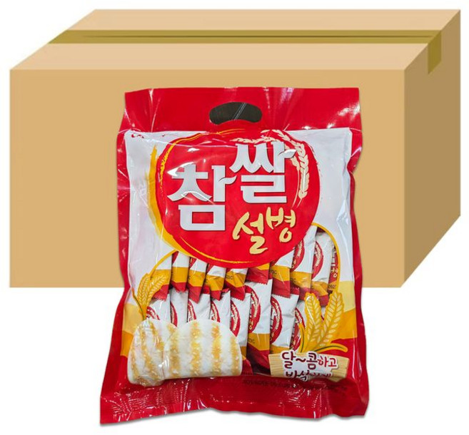 크라운 참쌀 설병, 10개, 270g