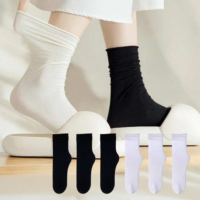 피플피 여성용 무압박 산모 조리원 돌돌이 양말 6켤레