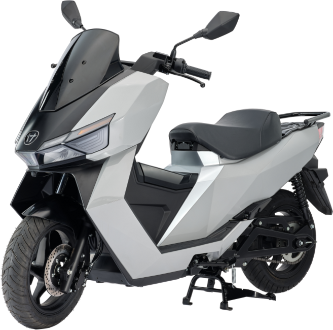 GS100 Lite 국내유일 92% 부품국산화 고사양 프리미엄 전기스쿠터, 그레이, 배달용 (유상보험 가입증)