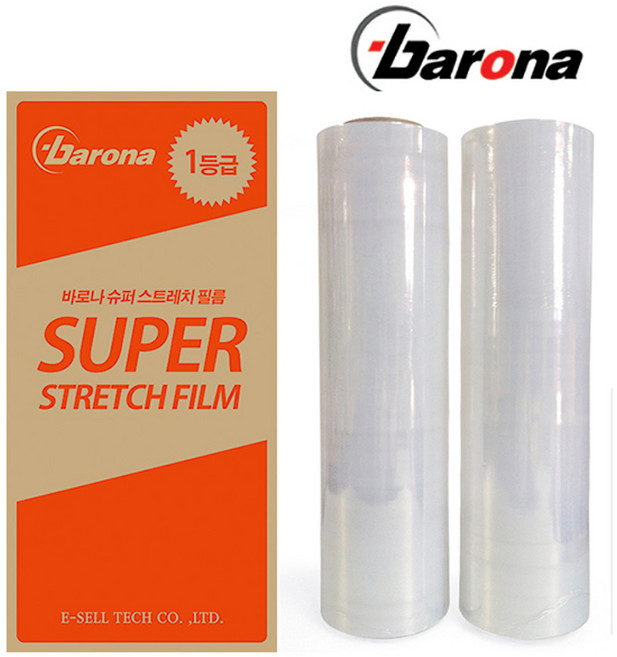 1등급 스트레치필름 500mmx4개 공업용랩 파레트랩 사이즈재단 박스판매 남양주, 필름 15mic 500mmX4개, 1세트