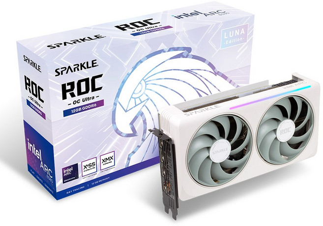 SPARKLE Arc B580 ROC LUNA OC Ultra D6 12GB, [SPARKLE]B580 ROC LUNA