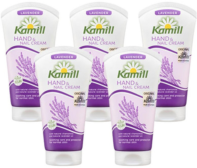 카밀 핸드 앤 네일 크림 라벤더, 75ml, 5개