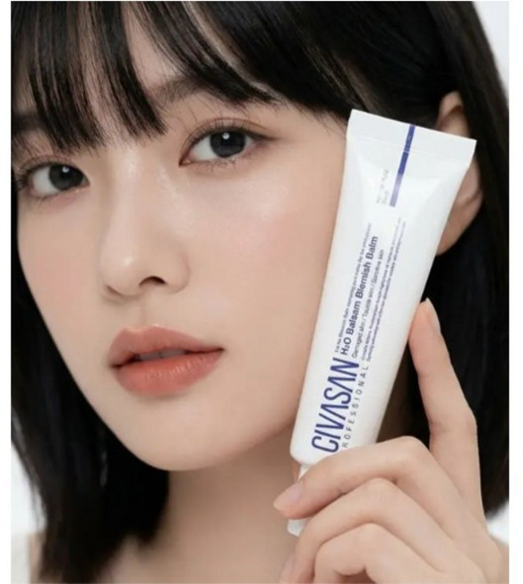 [빠른배송/100%정품] 시바산 Hy+ 발삼블래미쉬 밤 물광 비비크림 35ml, 피부색, 1개