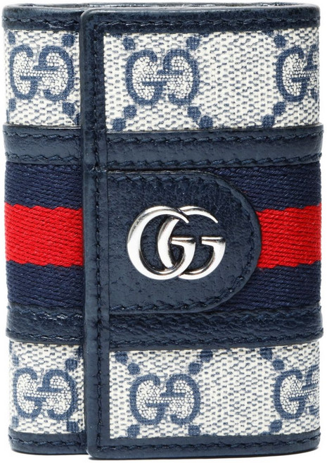 구찌 중고 2020-2025 오피디아 로고 스트라이프 키홀더