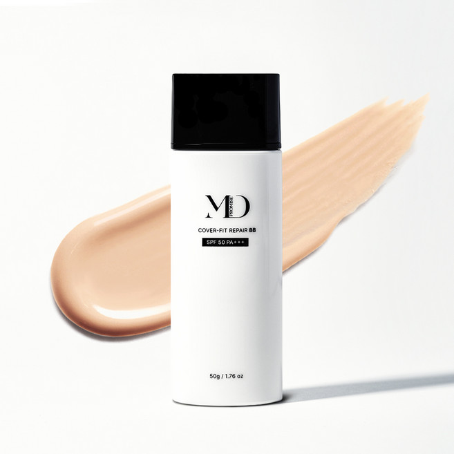 엠디프로미스 피부과 리페어 재생 BB 저자극 커버핏 톤업 비비크림, 1개, 50g, 베이지