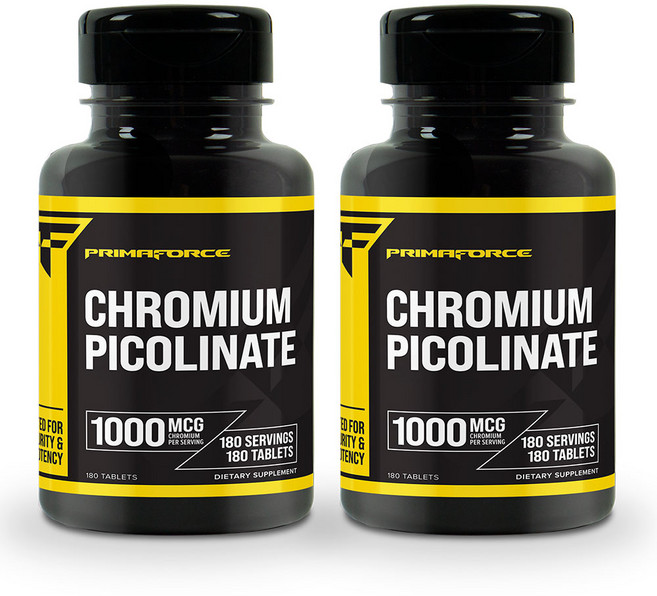 프리마포스 크로뮴 피콜리네이트 1000MCG 180타블렛 2병, 180정, 2개