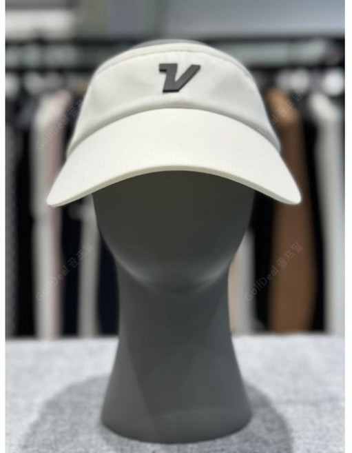 볼빅 여성 골프 클래식 바이저 VLAPN303_OW, 화이트