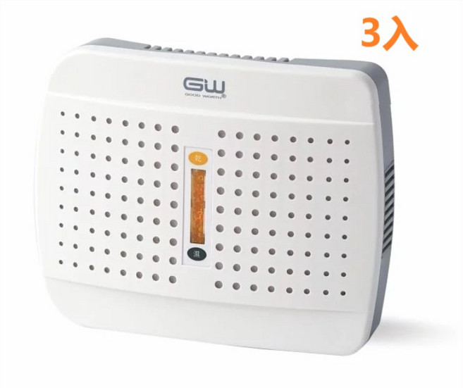 GOOD WORTH 經典333 無線式迷你除濕機(E333除濕機), 3入